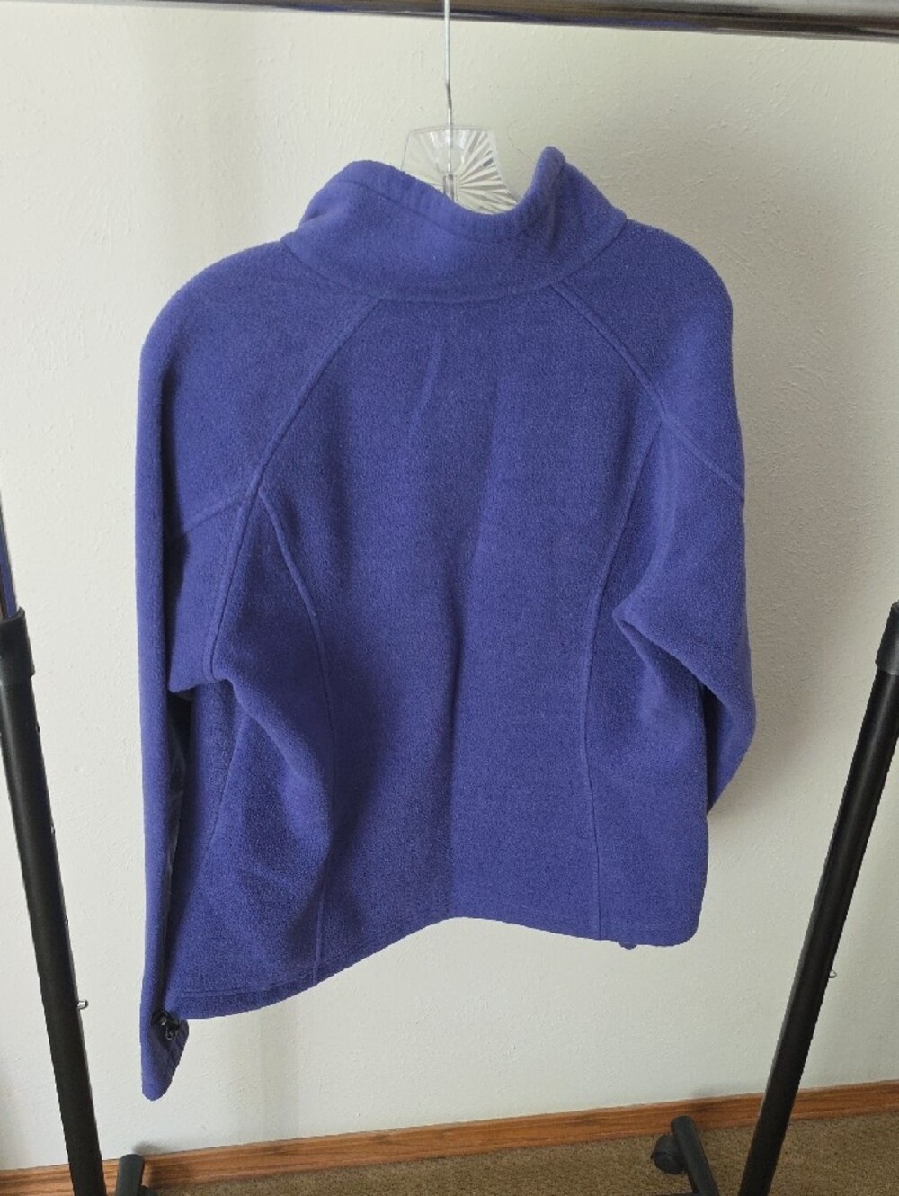 Columbia Women's Deep Purple Full-Zip Fleece Jacket XL - Picture 10 of 13